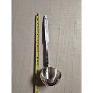 Vintage EKCO Soup Ladle  Kitchen Utensil Pattern Made In Usa Stainless